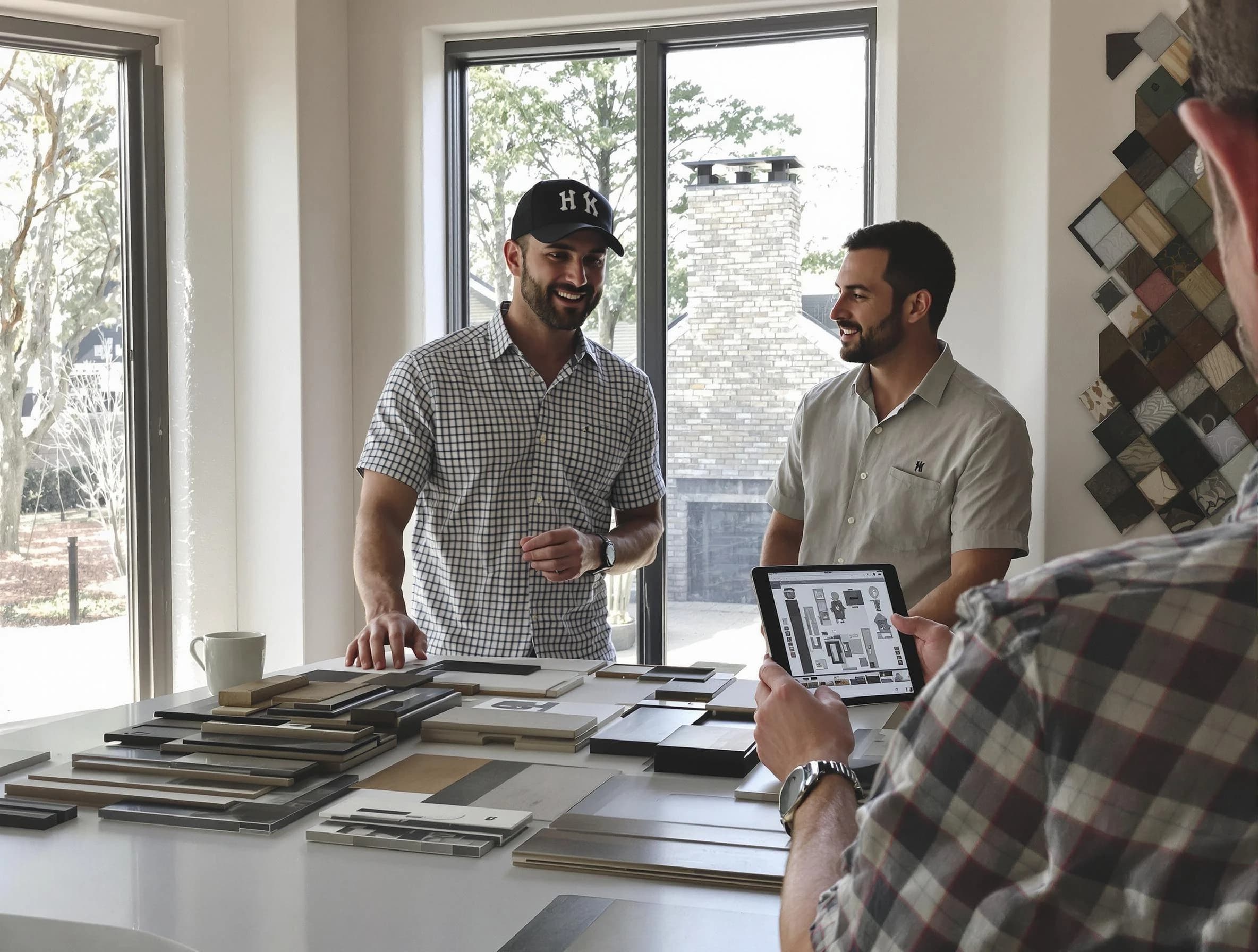 Stockbridge Chimney Sweep remodeling a chimney and fireplace in Stockbridge, GA