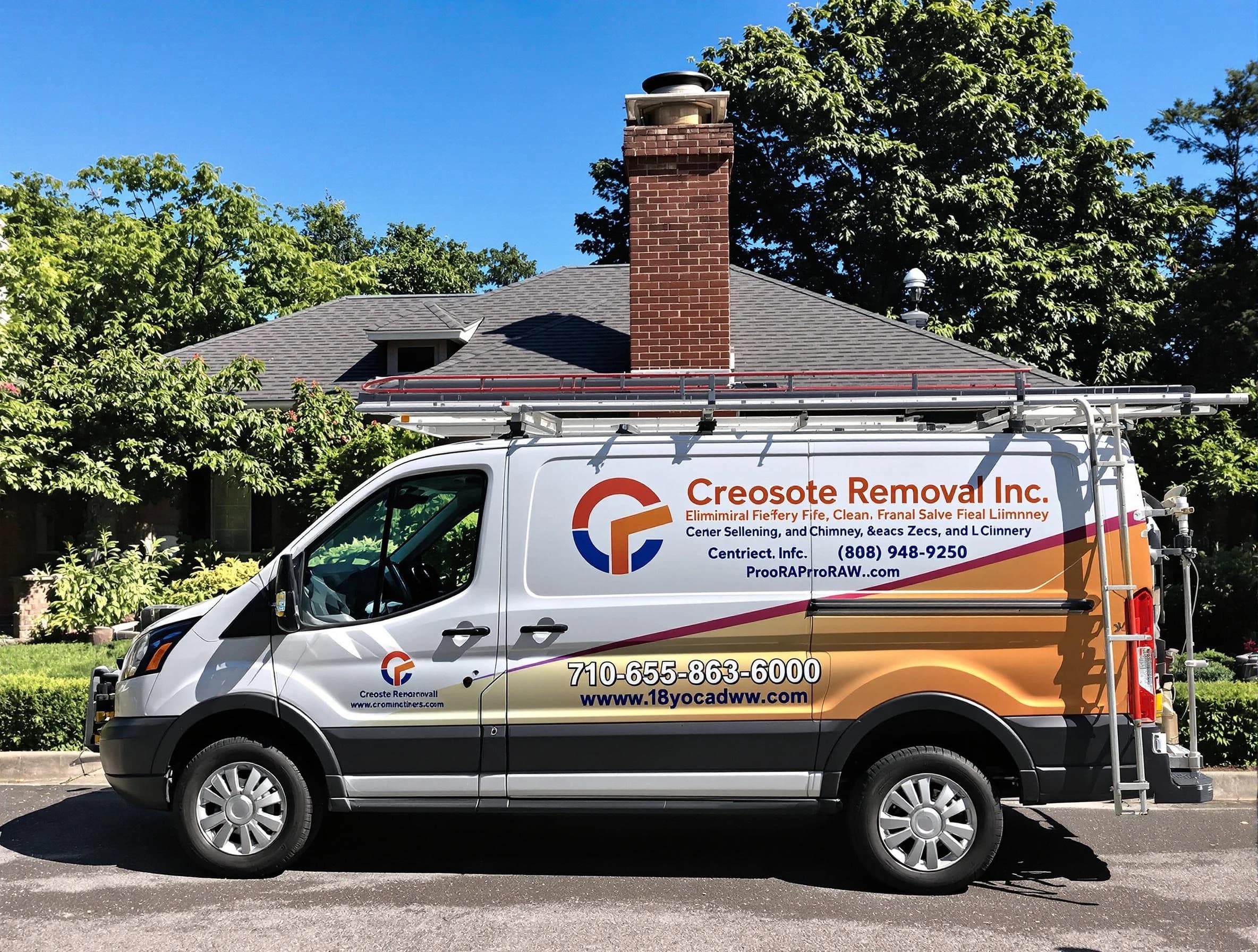 Stockbridge Chimney Sweep technician removing creosote safely in Stockbridge, GA