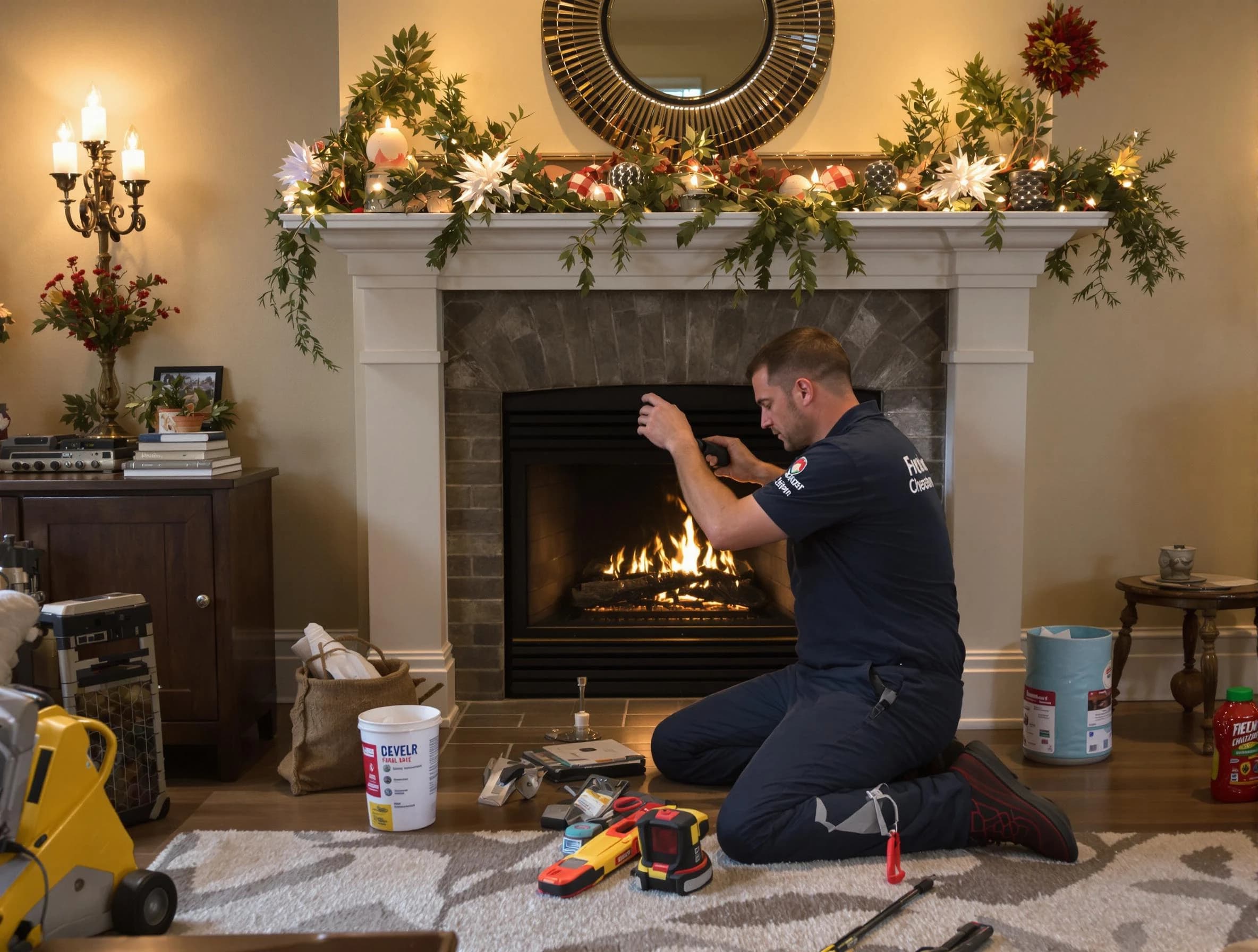 Stockbridge Chimney Sweep offering fireplace maintenance services in Stockbridge, GA