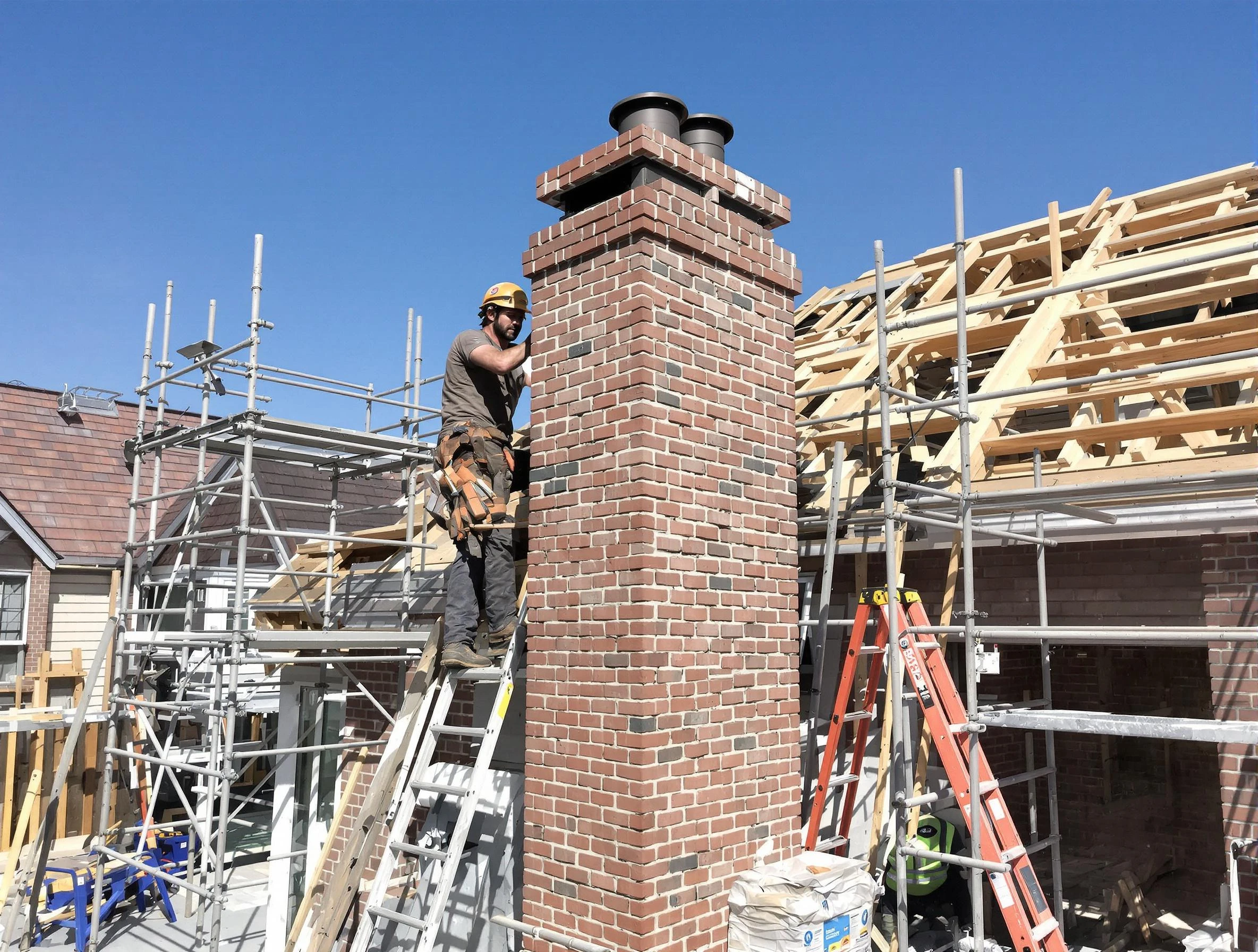 New chimney installation completed by Stockbridge Chimney Sweep in Stockbridge, GA